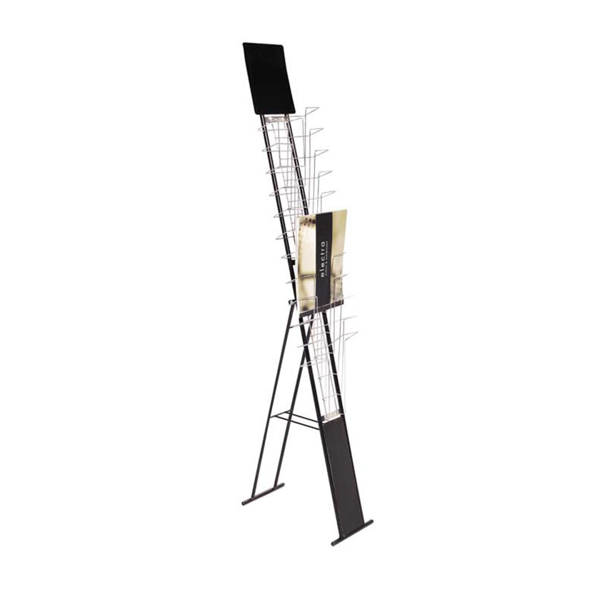 1-NDBBM-Display-Brochure-Stand-Black