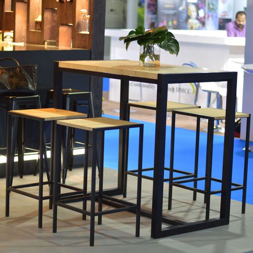 Industrial Cocktail Table Electra Exhibitions