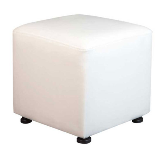 10-PSWWL-Benches-Poufs-Square-White