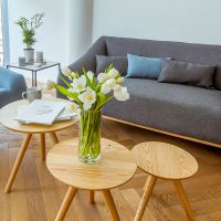 Coffee Table - Scandinavian Nesting - Furniture Rental