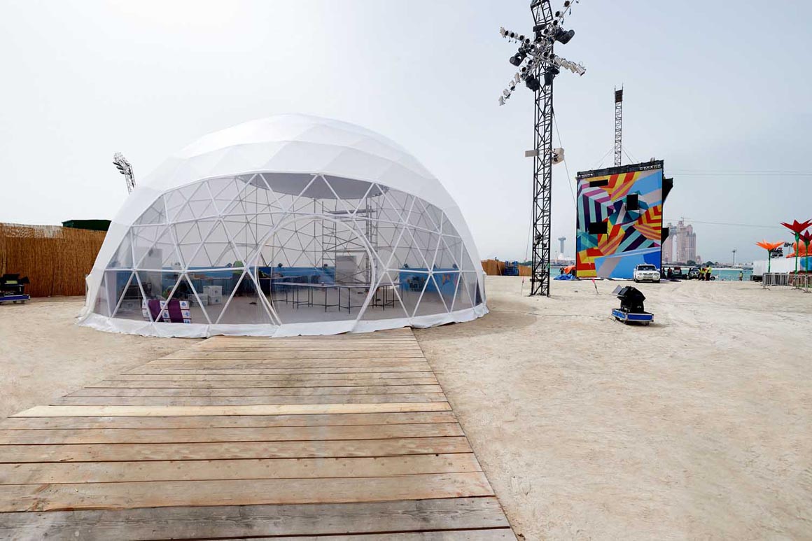 Electra Dome at Mother of the Nation Festival 2017 | Event Rentals Dubai | Electra