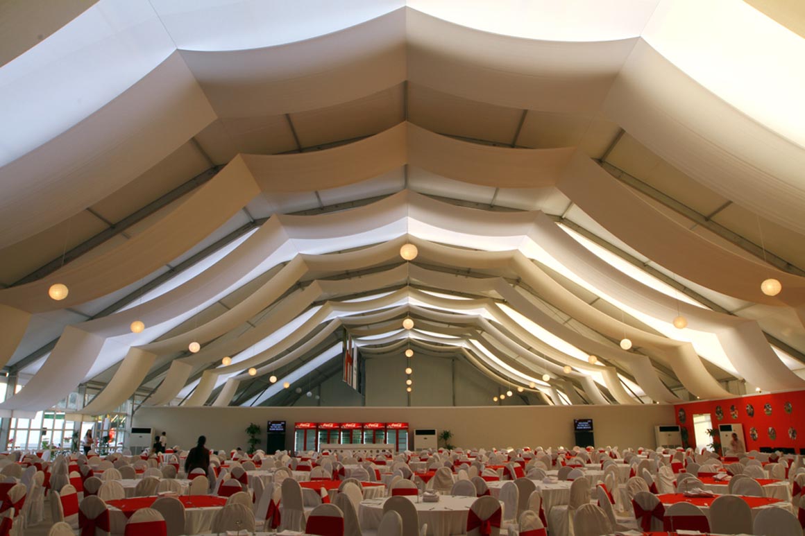 Rugby 7 Polygonal Tent | Event Rentals Dubai | Electra