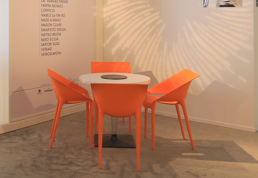 Furniture Rental - Orange Chairs