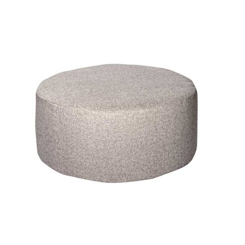 Round Ottoman Beige - Electra Events & Exhibitions