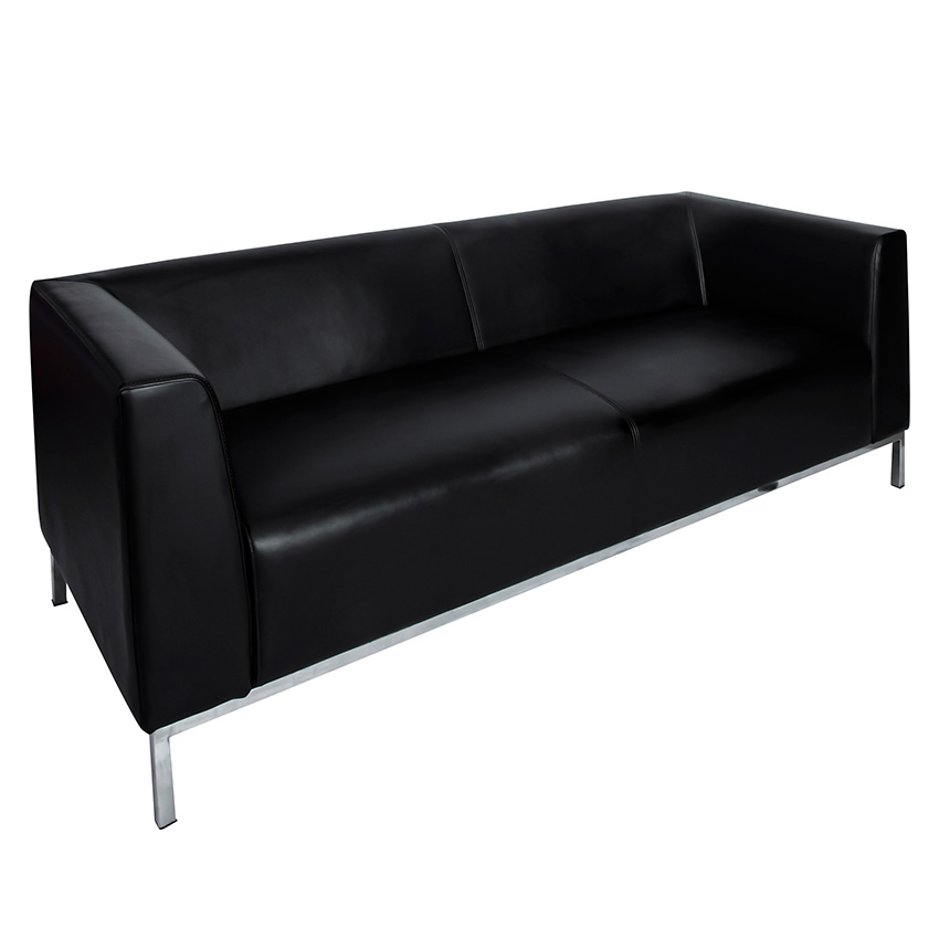 SABAL_VIP-SOFA-3-seater_Black_Side