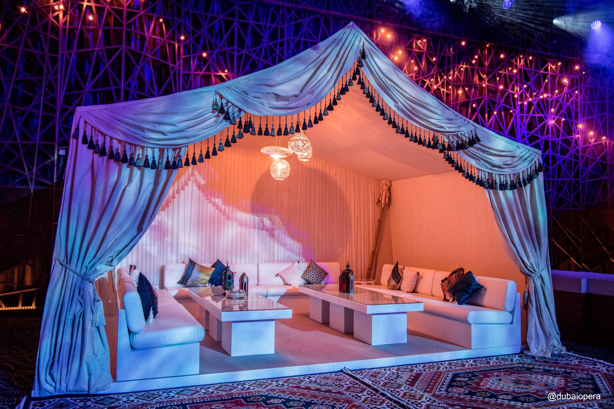 Dubai Opera - Ramadan Tent and Furniture Rental