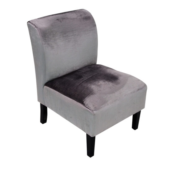 CSJBV_Grey_Velvet_Single_Sofa1_UAE_Furniture_Rental