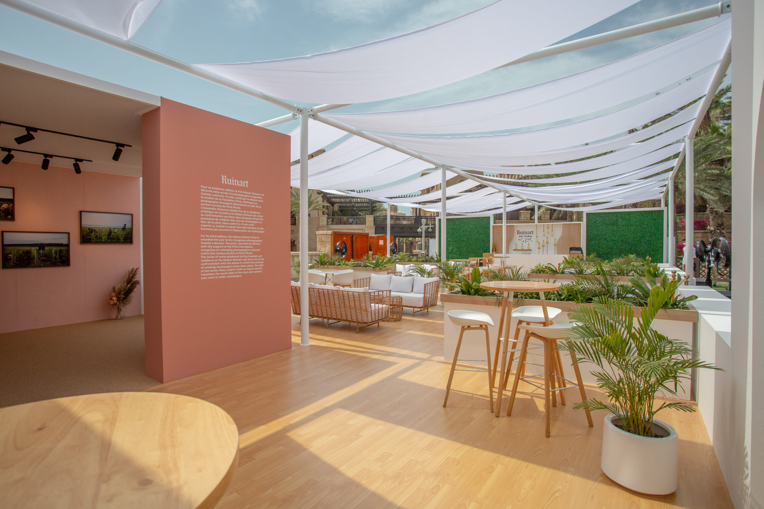 Art Dubai 2022 Outdoor Furniture Theme