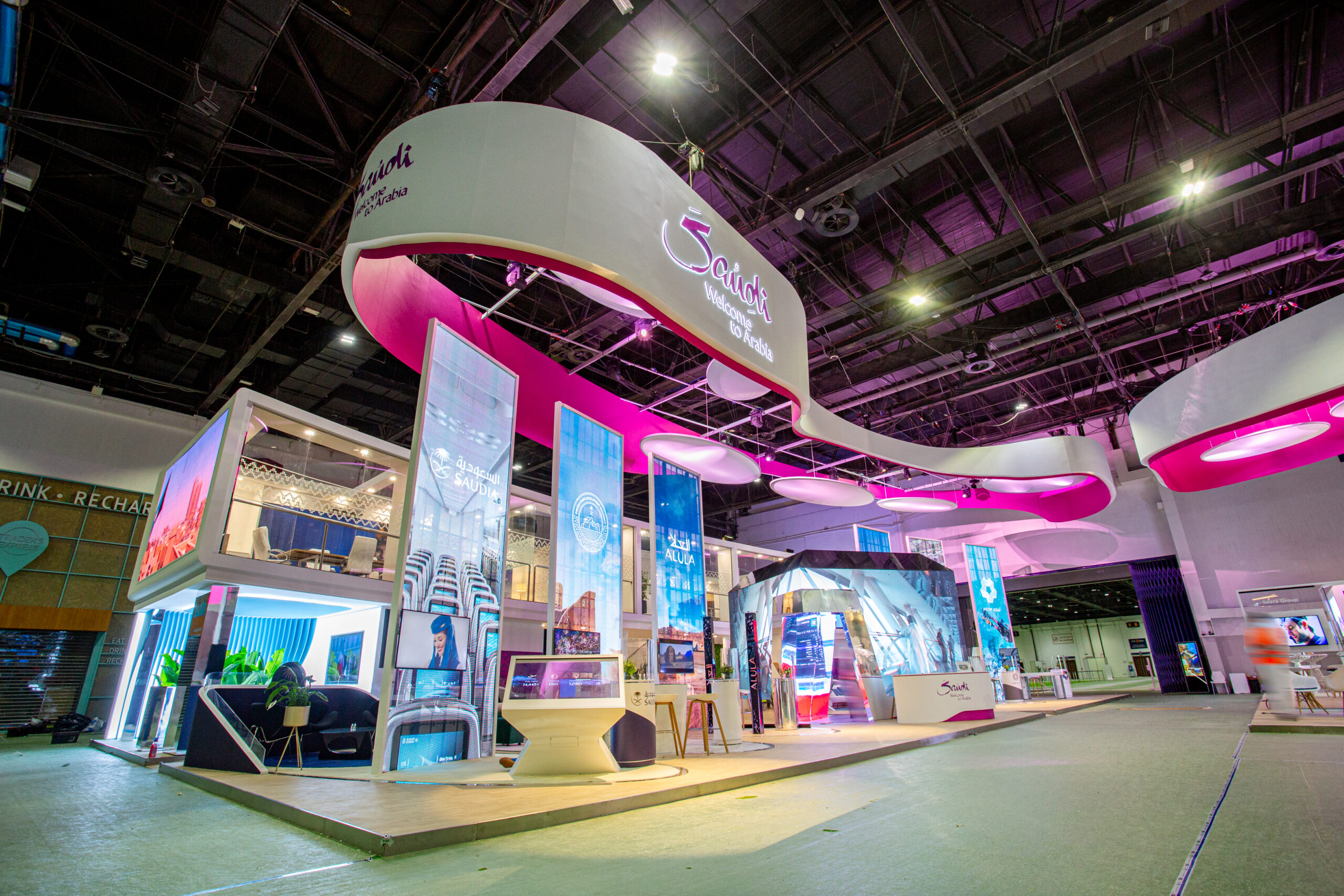 Multilem Saudi Tourism Exhibition Stand at ATM 2021