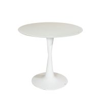 Tulip Table White 80D - electra exhibitions