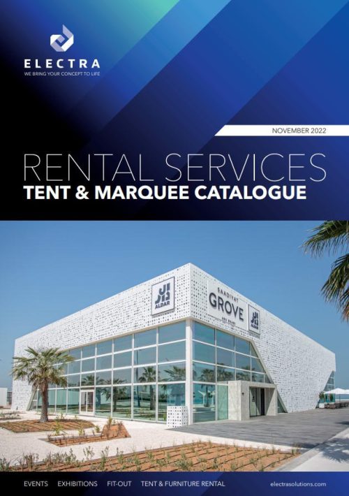 rental services | tent and marquee catalogue