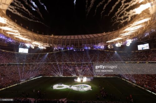 Fireworks blow as Argentina's players