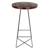 Loft Wood Top Cocktail Table-Electra Exhibitions
