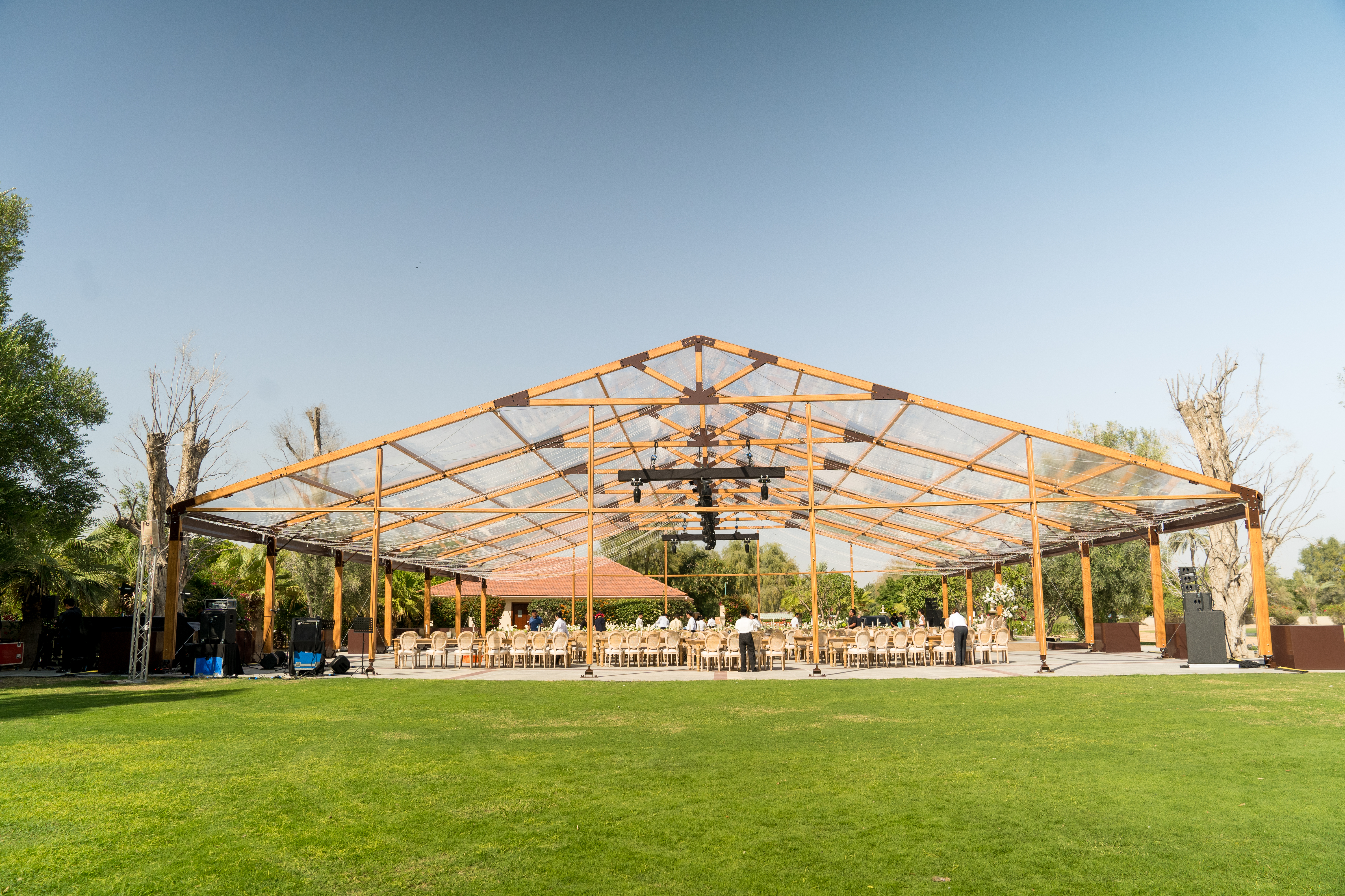 Woodline Tents I Electra Event Tent Rental Dubai