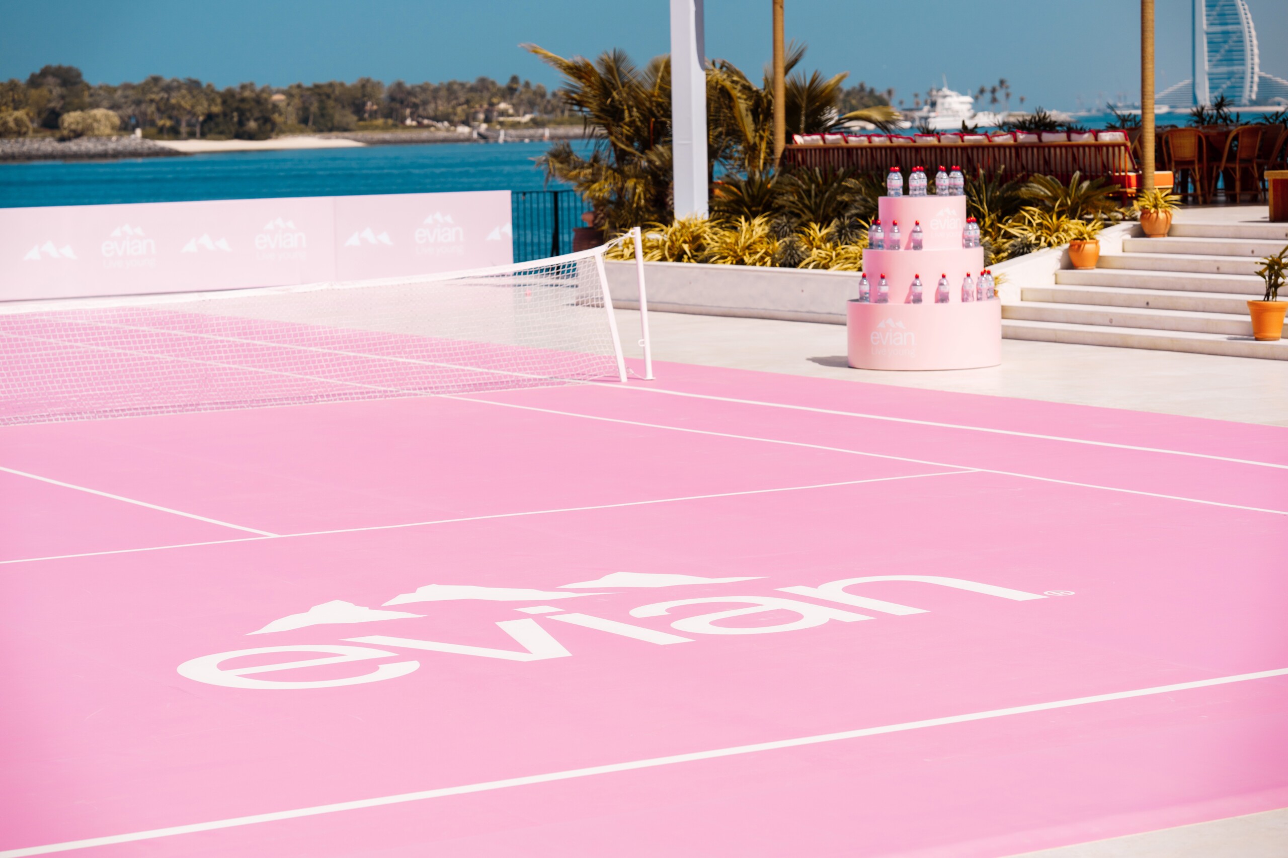 Evian at Tagomago Dubai