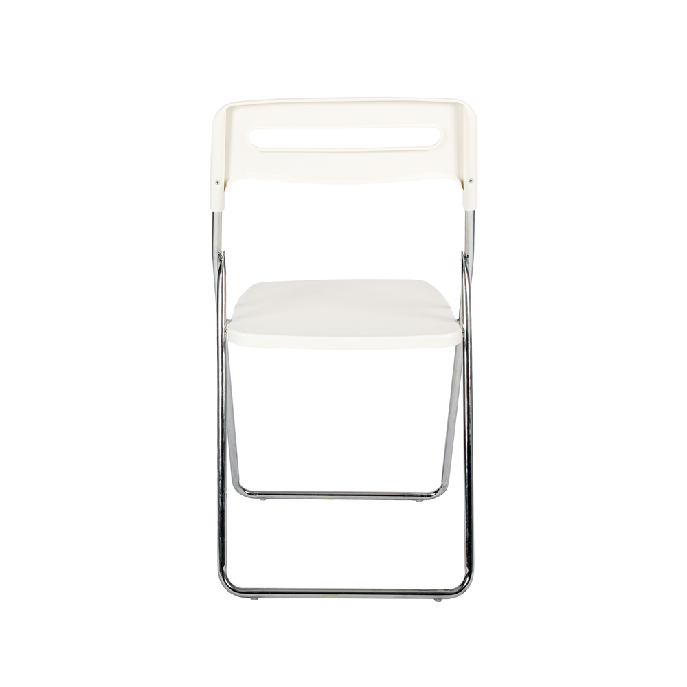 Leo Folding Chair White