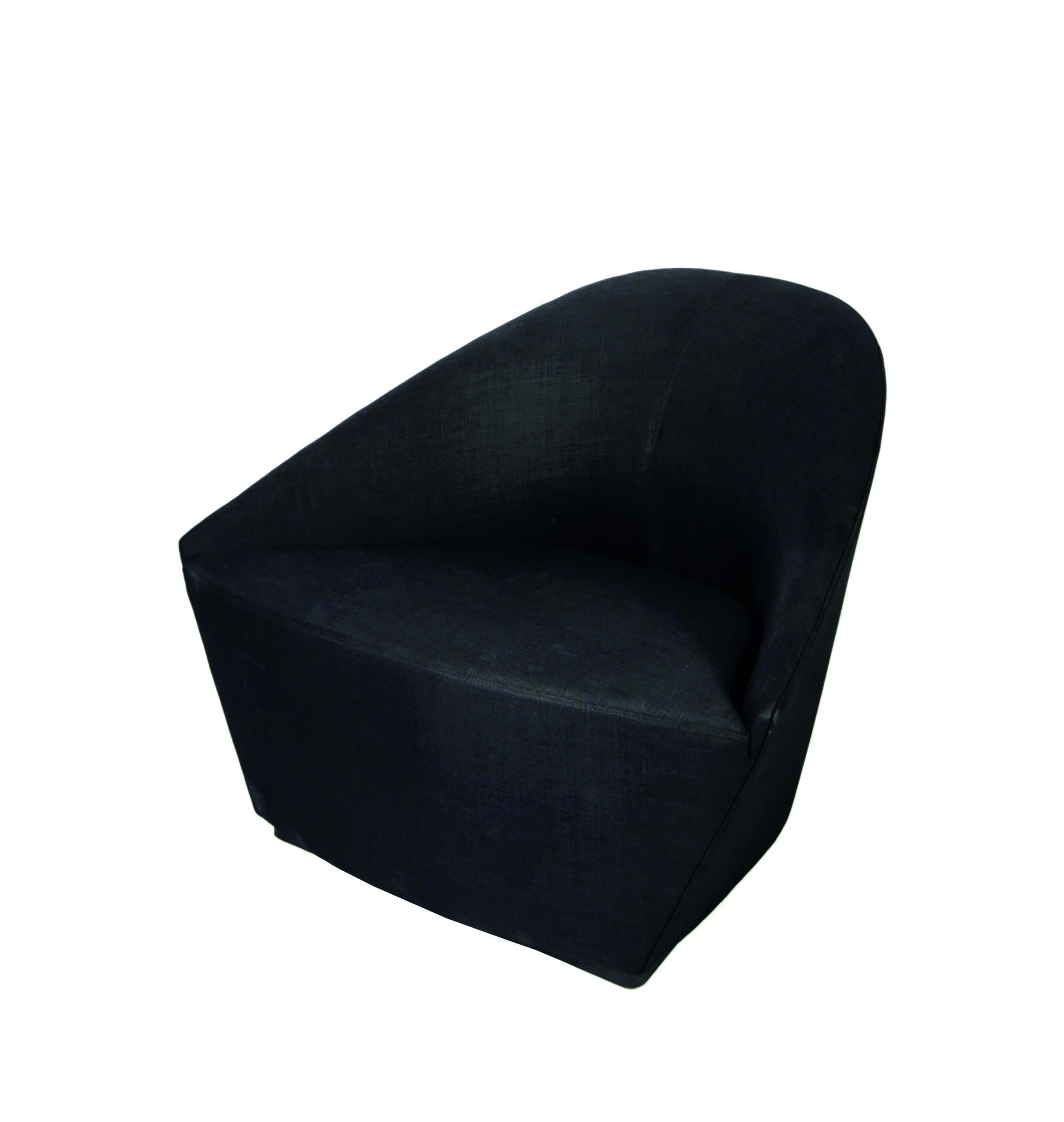 FESTOON LOUNGE CHAIR - BLACK