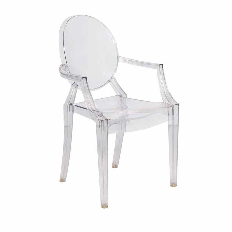 LOUIS GHOST CHAIR - CLEAR