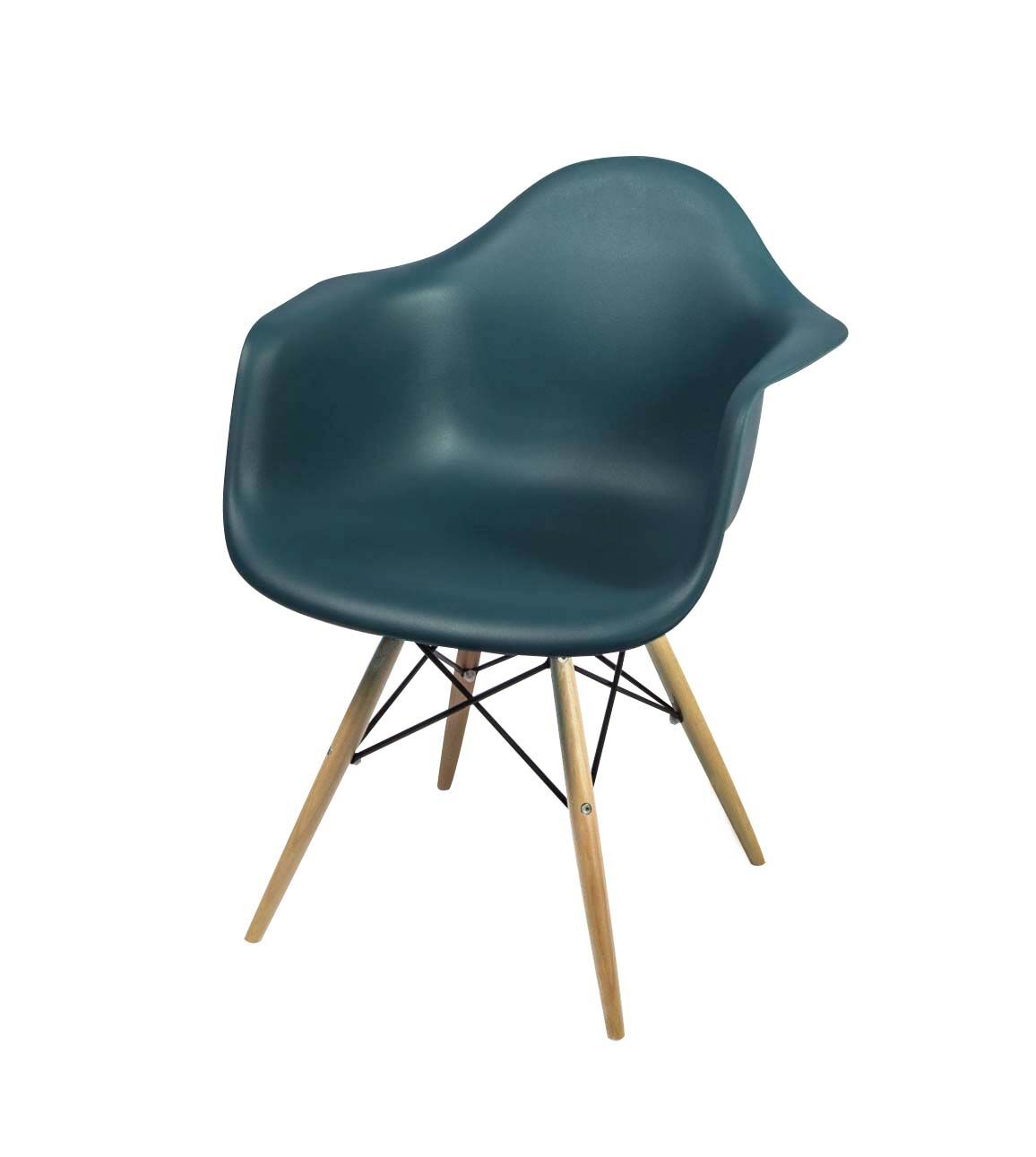 CHARLES ARMCHAIR MATTE - BLUE GREEN