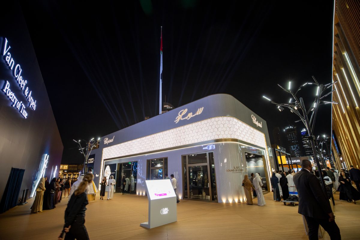 Chopard exhibit at the Dubai Watch Week event