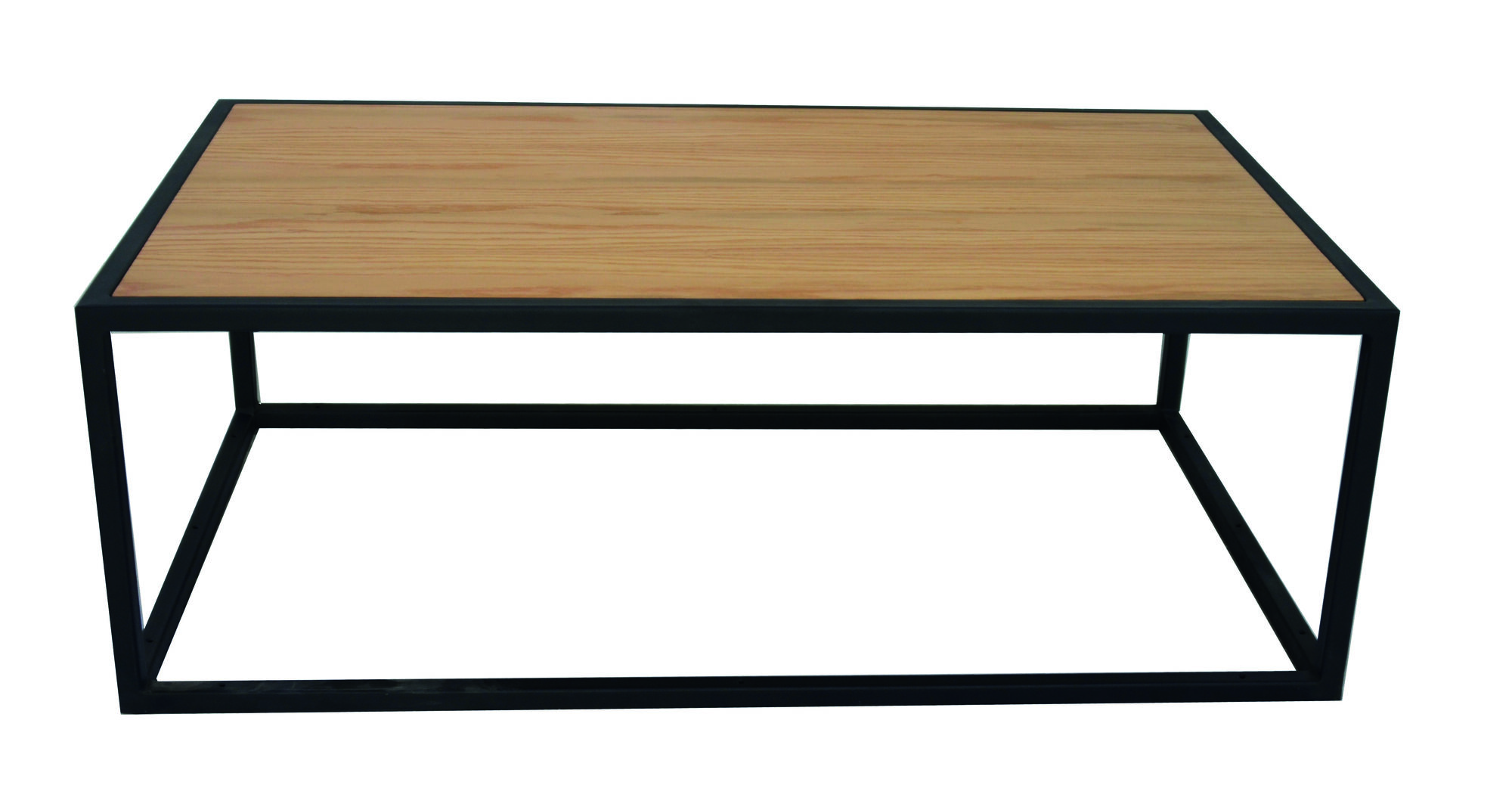 INDUSTRIAL COFFEE TABLE - WOOD