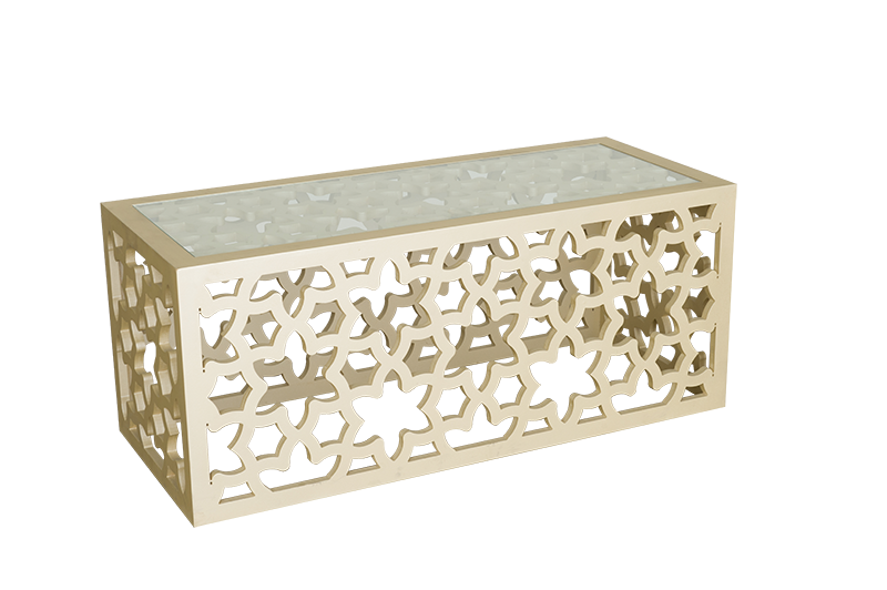 MADINA SIDE TABLE - GOLD