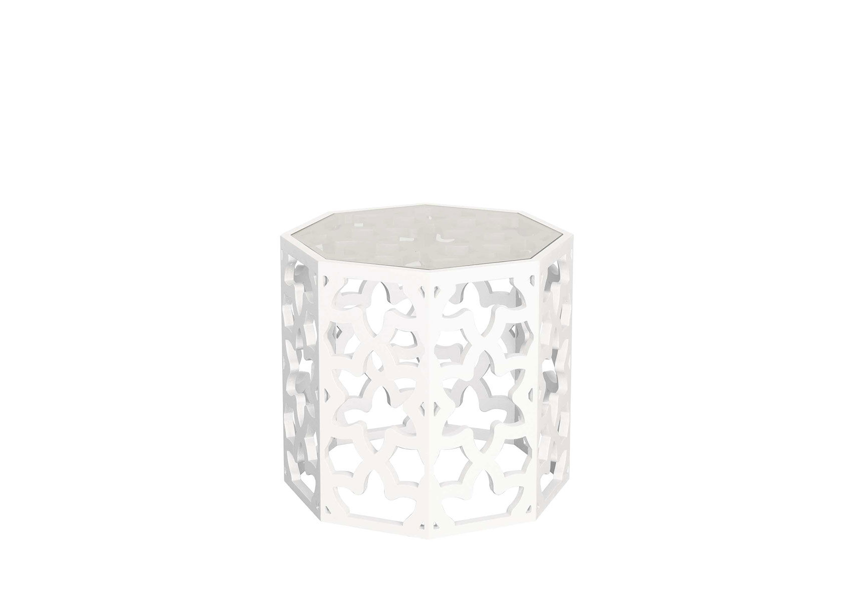 MADINA SIDE TABLE - WHITE