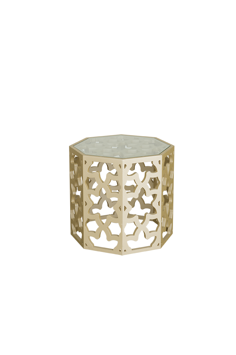 MADINA COFFEE TABLE - GOLD