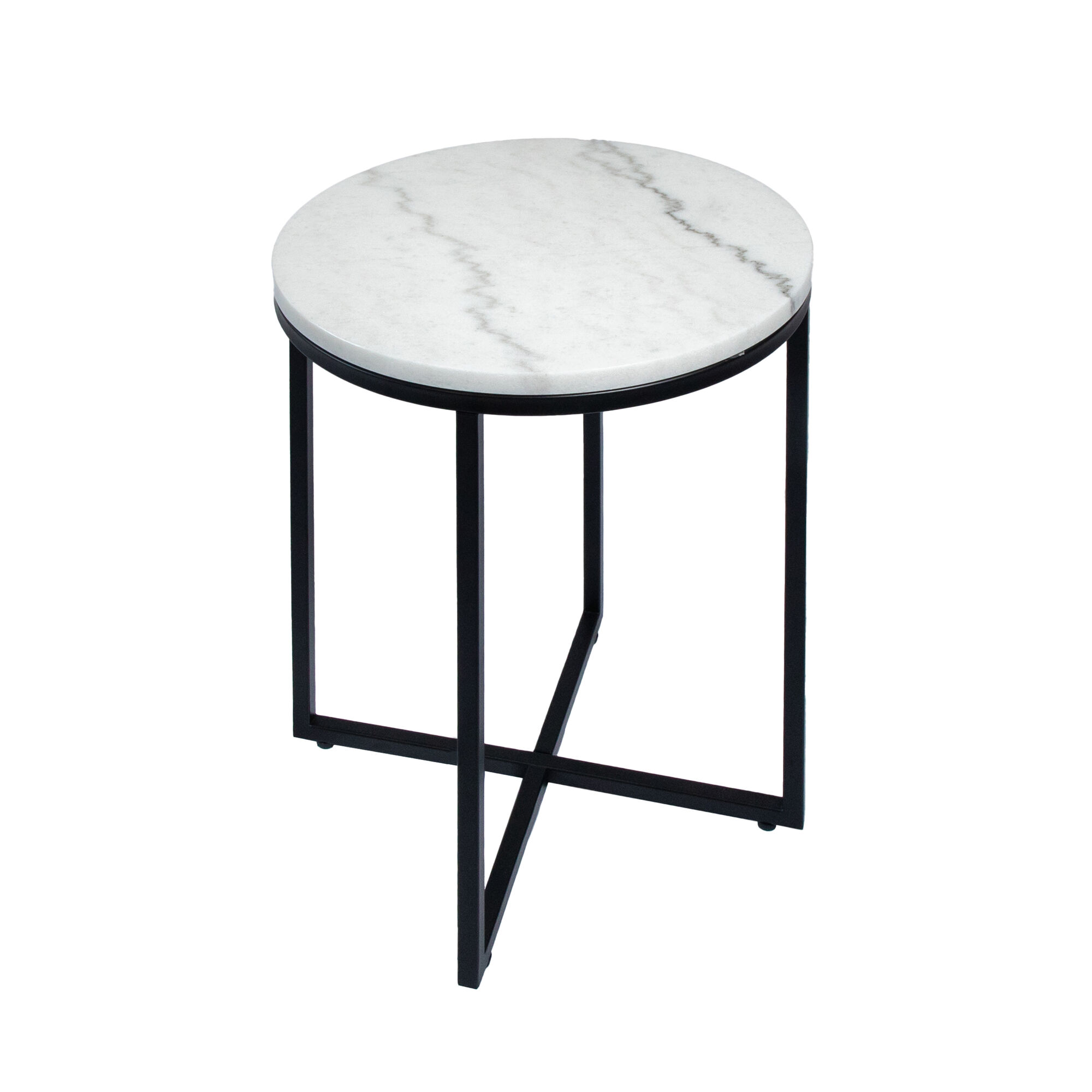 Basma Coffee Table - Black/White