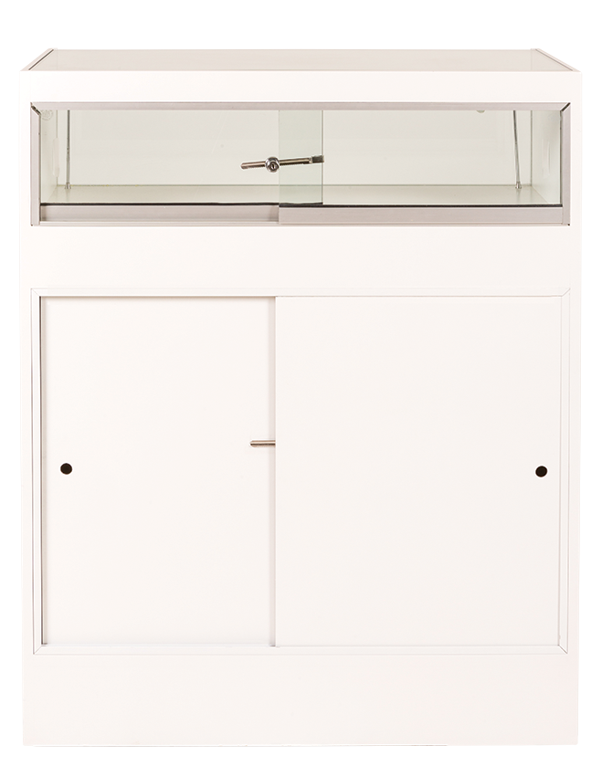 COUNTER SHOWCASE - WHITE