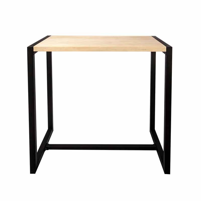 Industrial Cocktail Table - Wood