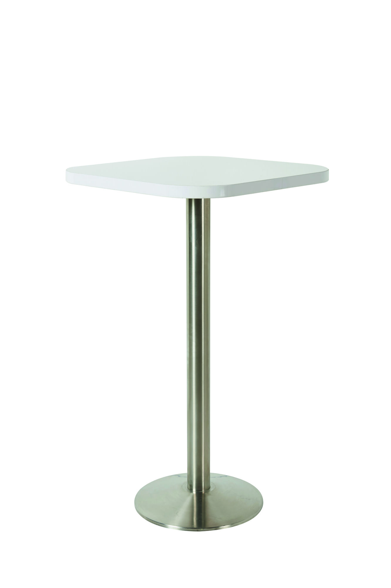 WHITE SQUARE COCKTAIL TABLE