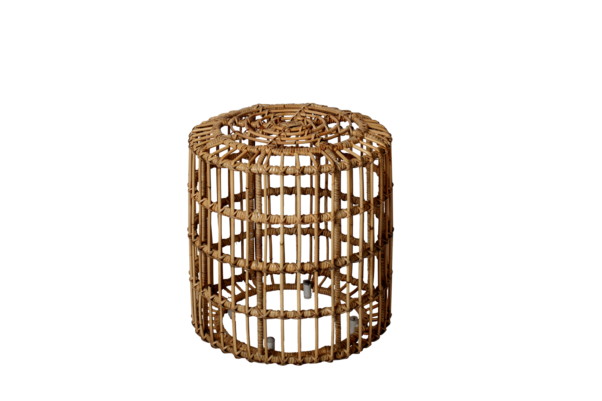 LOLAH RATTAN POUF