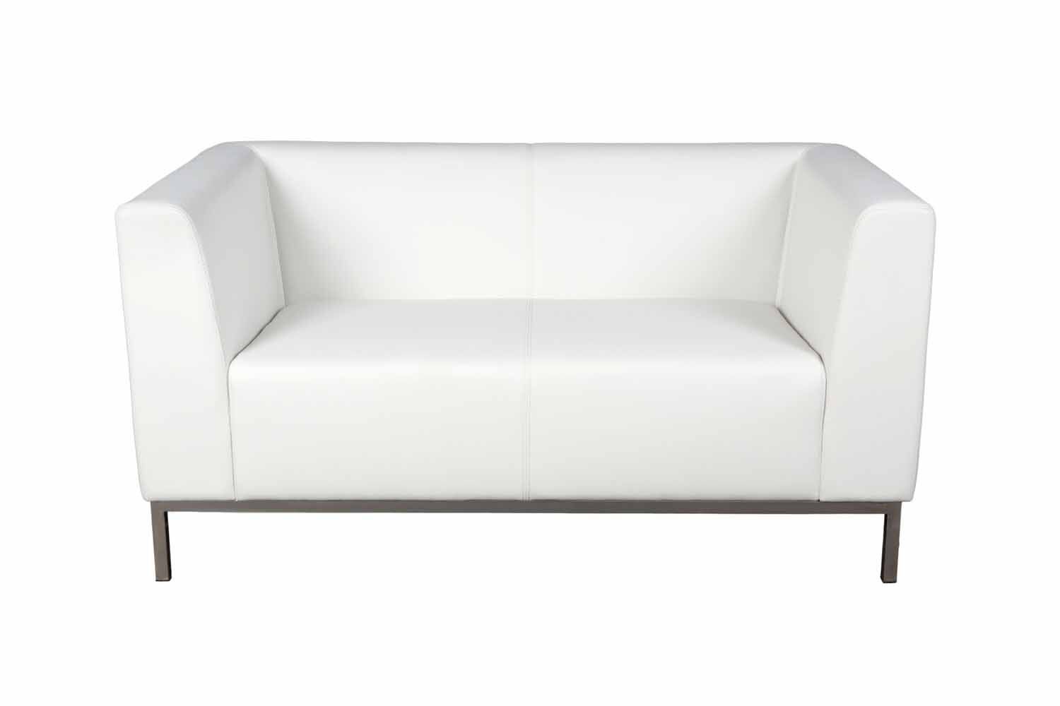 VIP 2-SEATER SOFA - WHITE