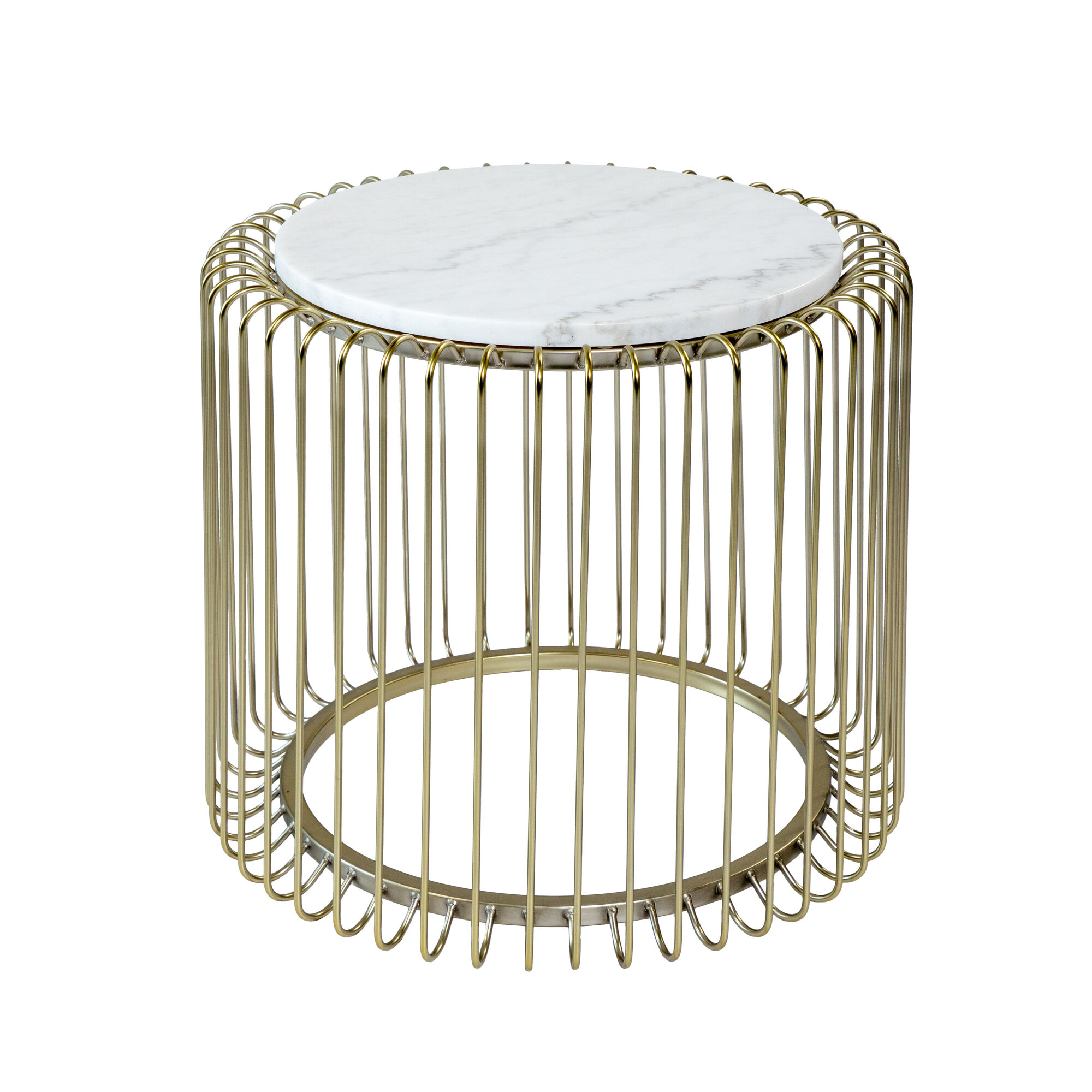 SARAY SIDE TABLE - MARBLE