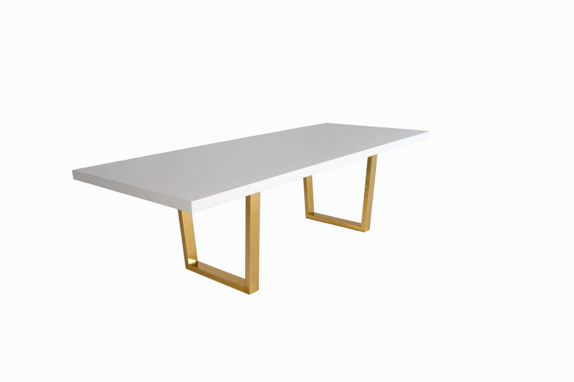 MODULAR TABLE - WHITE/GOLD