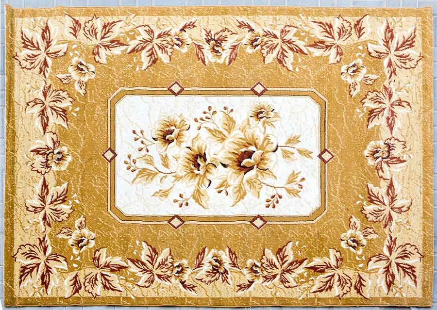 ARABIC MODERN CARPET - ORANGE