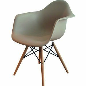 CHARLES ARMCHAIR MATTE - WARM GREY