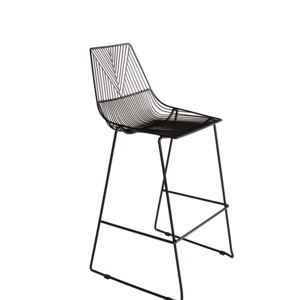 GEOMETRIC STOOL - BLACK