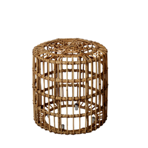 LOLAH RATTAN POUF