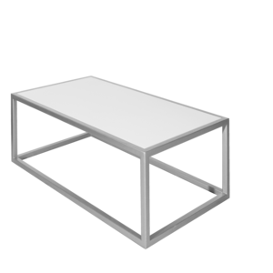 INDUSTRIAL COFFEE TABLE - WHITE