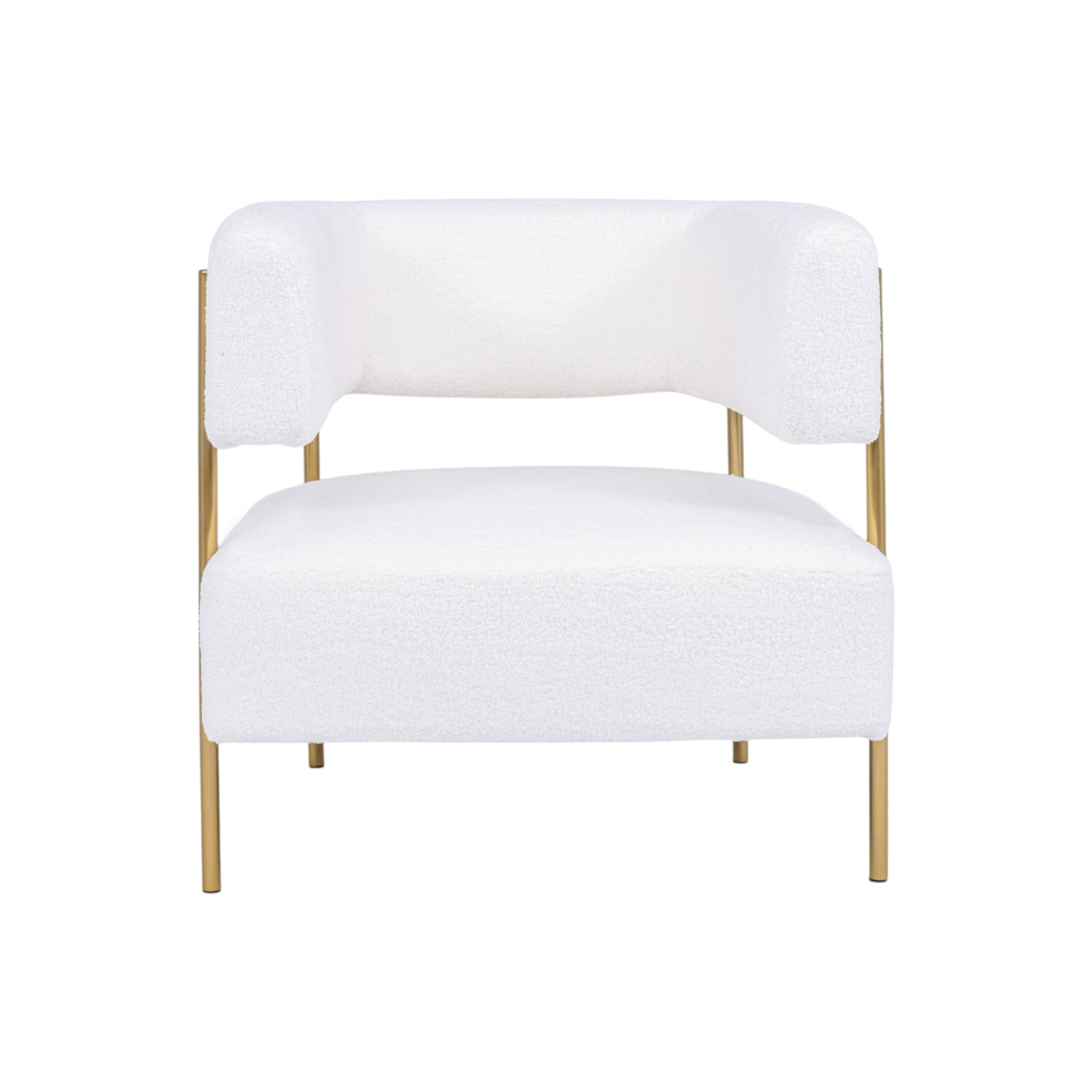 Jeddah Armchair - Teddy Gold