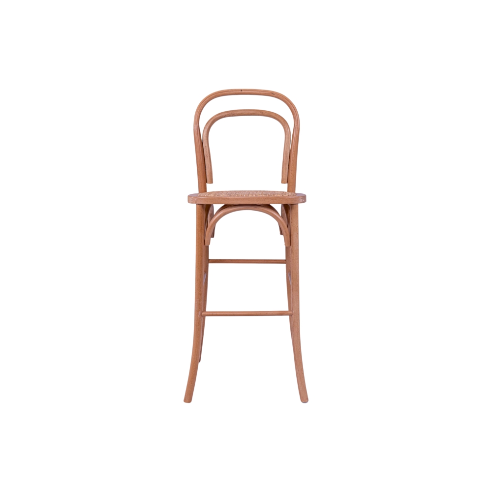 Rimal Wood Bar Stool